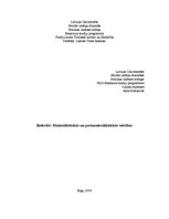 Research Papers 'Materiālistiskās un postmateriālistiskās vērtības', 1.