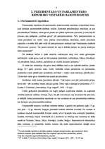 Research Papers 'Prezidentālās un parlamentārās republikas atšķirības politisko lēmumu pieņemšanā', 6.