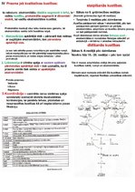 Summaries, Notes 'Cilvēku kustību pamati un motorā kontrole', 19.