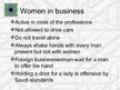 Presentations 'Doing Business in Saudi Arabia', 13.