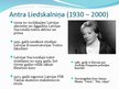 Presentations 'Atpazīstamākie mākslinieki Latvijā no 20.gs. 20.-30.gadiem līdz mūsdienām', 9.