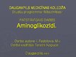 Presentations 'Aminoglikozidi', 1.