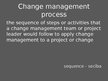 Presentations 'Change Management Process', 3.