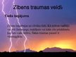 Presentations 'Zibens trauma', 3.