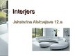 Presentations 'Interjers', 1.