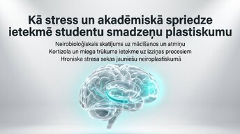 Presentations 'Kā stress un akadēmiskā spriedze ietekmē studentu smadzeņu plastiskumu', 1.