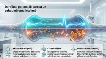 Presentations 'Kā stress un akadēmiskā spriedze ietekmē studentu smadzeņu plastiskumu', 6.