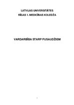 Research Papers 'Vardarbība starp pusaudžiem', 1.