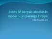 Presentations 'Ivans IV Bargais', 1.
