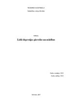 Research Papers 'Lielā depresija: pieredze un mācības', 1.