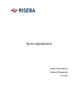 Essays 'Sports Digitization', 1.