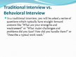 Presentations 'The Behavioral Interview', 3.