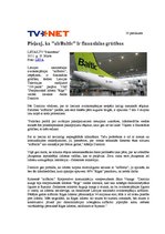 Research Papers 'A/s "Air Baltic Corporation" tēls Latvijas nacionālajā presē', 20.