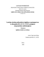 Research Papers 'Latvijas skolēnu pilsoniskās izglītības sasniegumi un to dinamika IEA ICCI/ CIVI', 1.