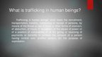 Presentations 'Human Trafficking', 4.