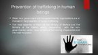 Presentations 'Human Trafficking', 10.