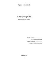 Samples 'Latvijas pilis', 1.