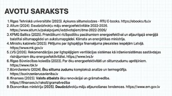 Presentations 'Faktori un risinājumi: ēku siltumzudumi un energoefektivitāte', 11.