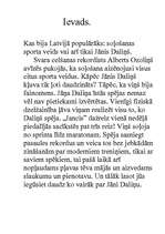 Summaries, Notes 'Jānis Daliņš', 3.