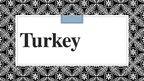 Presentations 'Turkey', 1.