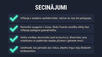Presentations 'Inflācija un tās ietekme uz biznesu', 13.