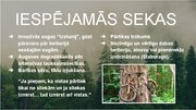 Presentations 'Aizsargājamās dabas teritorijas Latvijā', 4.