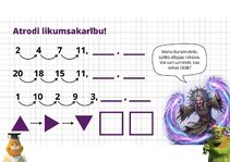 Presentations 'Matemātika ar Carevnu skolas varoņiem', 13.