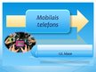 Presentations 'Mobilais telefons', 1.