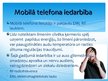 Presentations 'Mobilais telefons', 3.