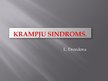 Presentations 'Krampju sindroms', 1.
