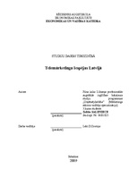 Research Papers 'Telemārketinga iespējas Latvijā', 1.