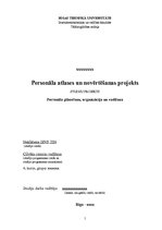 Research Papers 'Personāla atlases un novērtēšanas projekts. Personāla plānošana, organizācija un', 1.
