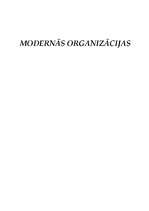 Research Papers 'Modernās organizācijas', 1.
