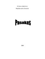 Research Papers 'Pasakas', 1.
