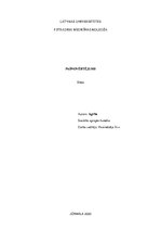 Essays 'Pašnovērtējums', 1.