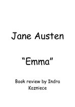 Summaries, Notes 'Jane Austen "Emma"', 1.