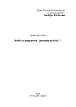 Research Papers 'Leonardo da Vinči projekts', 1.