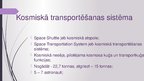 Presentations 'Kosmiskais transports', 4.