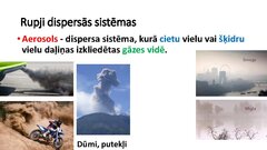 Presentations 'Dispersās sistēmas un to klasifikācija', 10.