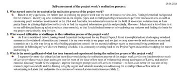 Research Papers 'Young people's attitude to volunteer's work in Latvia', 50.