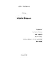 Research Papers 'Miķelis Goppers', 1.
