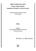Research Papers 'Ētika', 1.