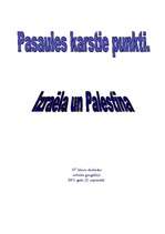 Research Papers 'Izraēla un Palestīna', 1.