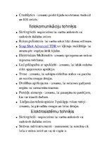 Summaries, Notes 'Tehniķi un iekārtas', 4.