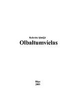 Research Papers 'Olbaltumvielas', 1.