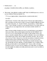 Summaries, Notes 'Pārbaudes darbs par Rūdilfa Blaumaņa noveli "Salna pavasarī"', 3.