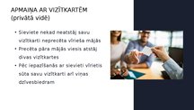 Presentations 'Vīzītkartes', 13.