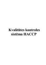 Research Papers 'Kvalitātes kontroles sistēma HACCP', 1.