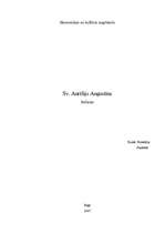 Research Papers 'Sv. Aurēlijs Augustīns', 1.