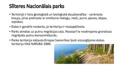 Presentations 'Slīteres Nacionālais parks', 4.